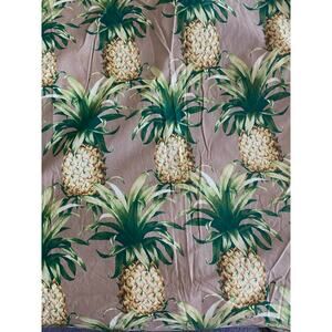 Duralee Aloha Designer Upholstery Fabric 3.5+ yards tropical pineapples